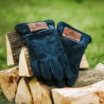 Preview: Masuria Living Grillhandschuhe - Leder